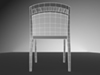 Guest Chair back Wireframe