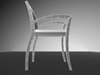 Guest Chair left side Wireframe